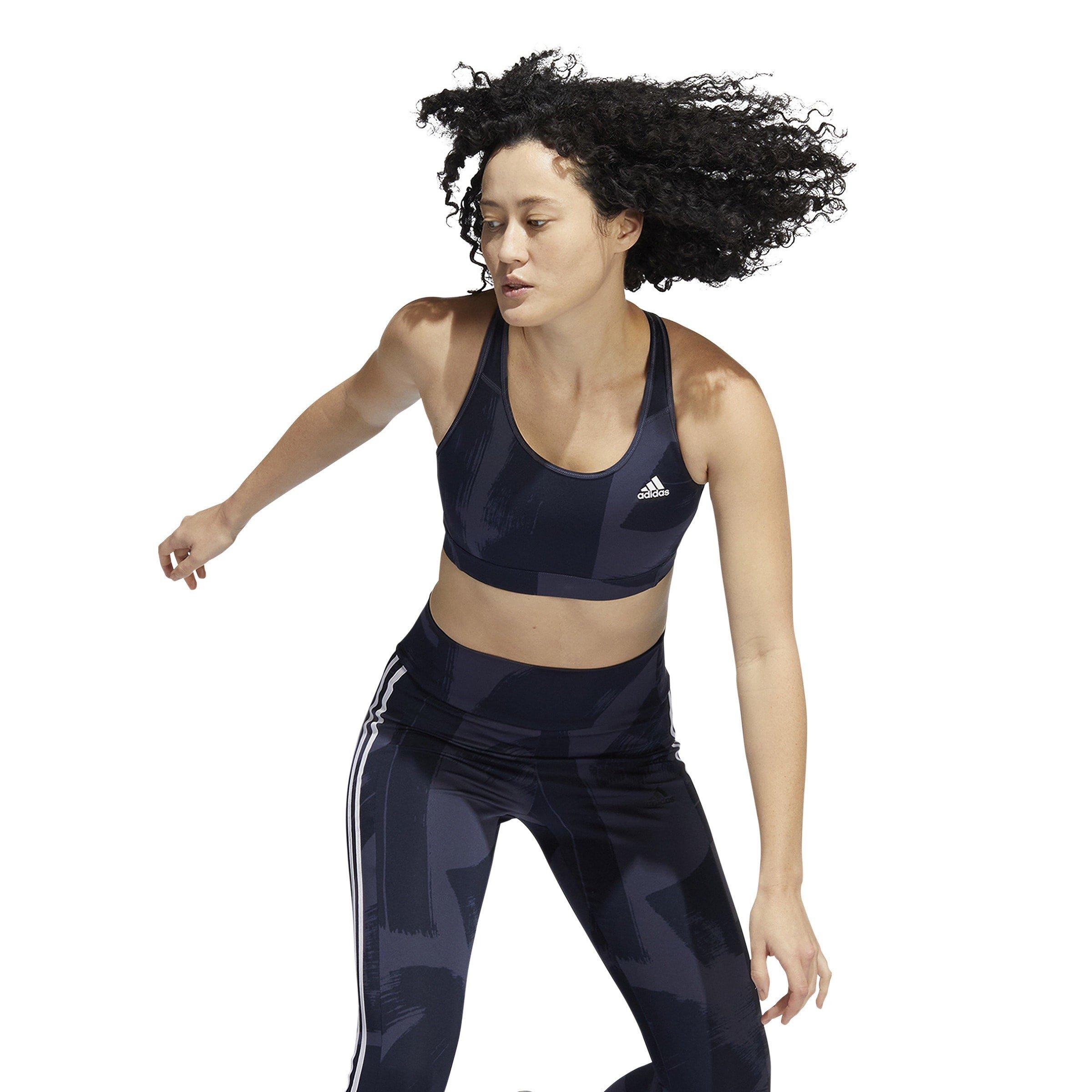 adidas AOP Medium Impact Sports Bra Womens