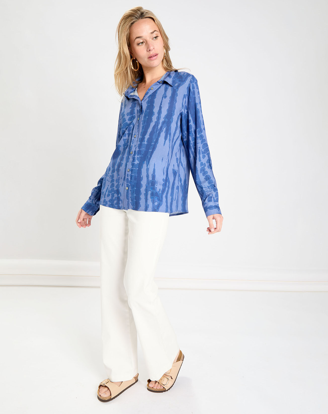 La Petite Etoile Chemise Jana bleue