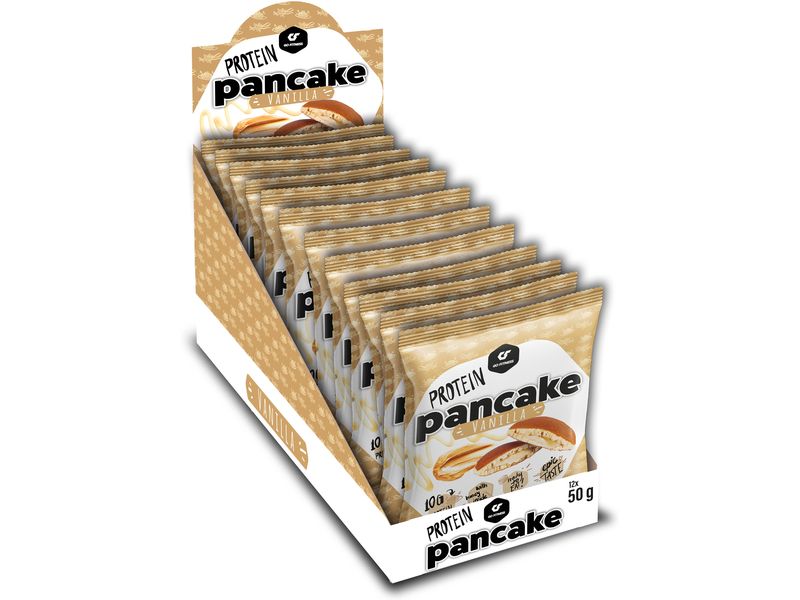Go Fitness Nutrition Protein Pancake 12 x 50 g, Vanille Protein-Pfannkuchen