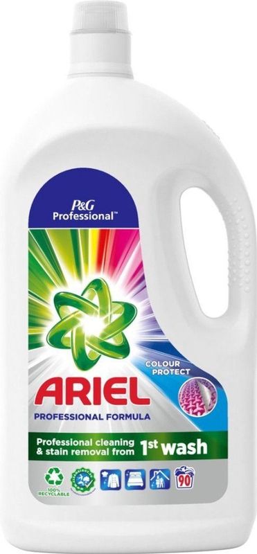 ARIEL - Wasmiddel Professional Vloeibaar Color - 4.05 Liter - 90 Scoops
