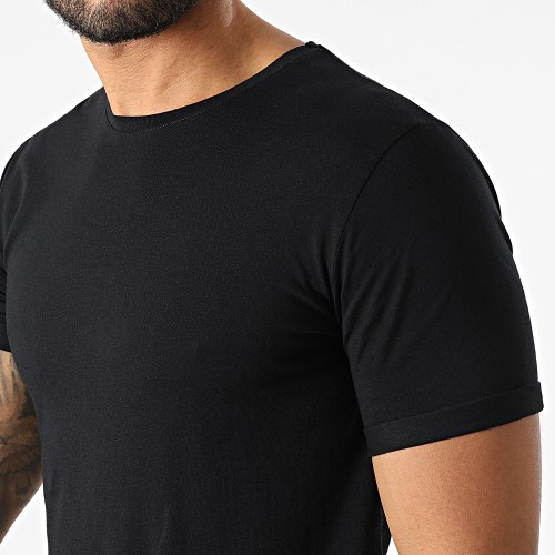 Lot de 2 Tee Shirts Oversize 2082 Noir Et Anthracite