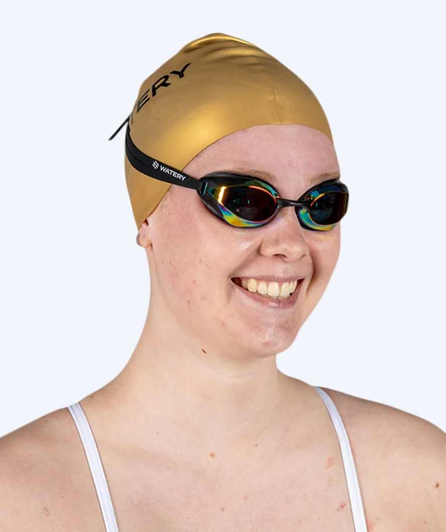 Watery badehætte (fra 10 år) - Signature - Guld