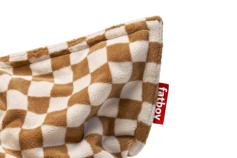 Fatboy Original Slim Teddy zitzak chess Almond Creme