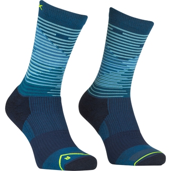 Ortovox All Mountain Mid Socken Petrol Blue Herren