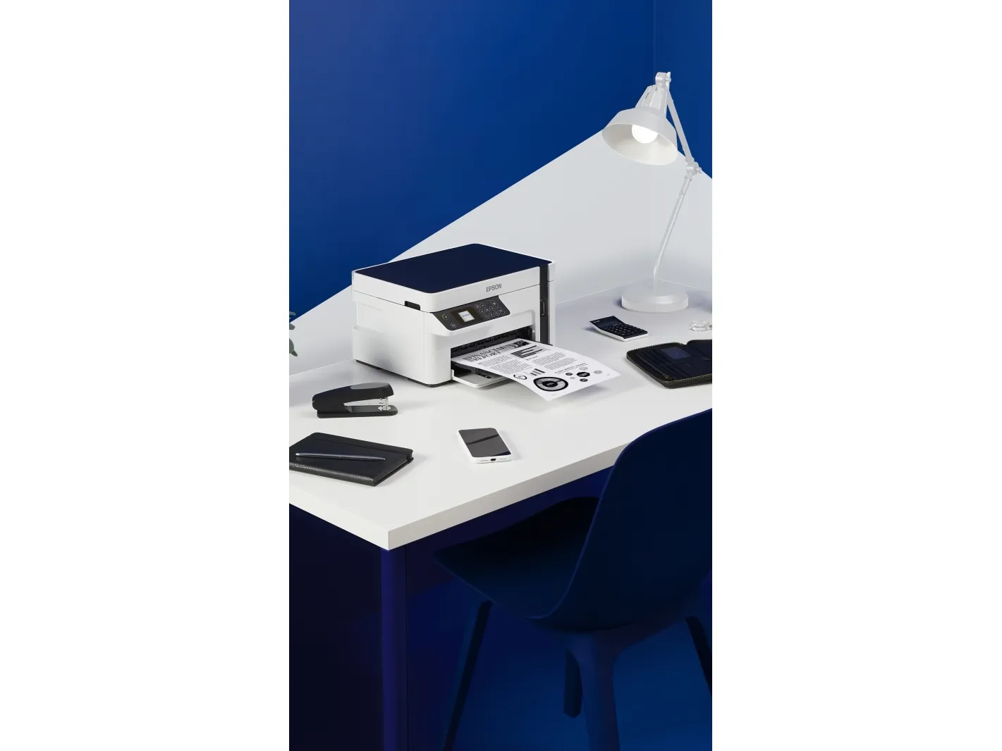Epson EcoTank ET-M2120 - Multifunktionsprinter - S/H - blækprinter - A4/Legal (medie) - op til 15 spm (udskriver) - 150 ark - USB, Wi-Fi - hvid