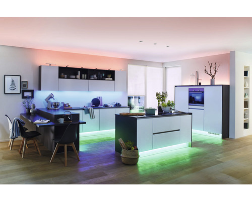 MaxLED 250 Kant-en-klare Zigbee Strip Base Set 3 m 600 lm 3000 K + RGBW 150 gecoate LED's 24V - Compatibel met SMART HOME van hornbach