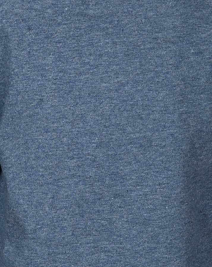 Langarmshirt POLIZEI TATÜ-TATA mit Wendepailletten in blau melange