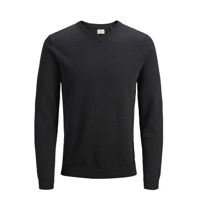 Pull homme Jjebasic NOIR JACK JONES