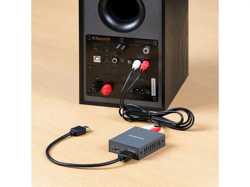 Marmitek Connect ARC13 HDMI ARC to analog converter and preamplifier