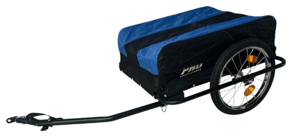 Remorque Avec Housse Pliable - 67 litres - Bleu