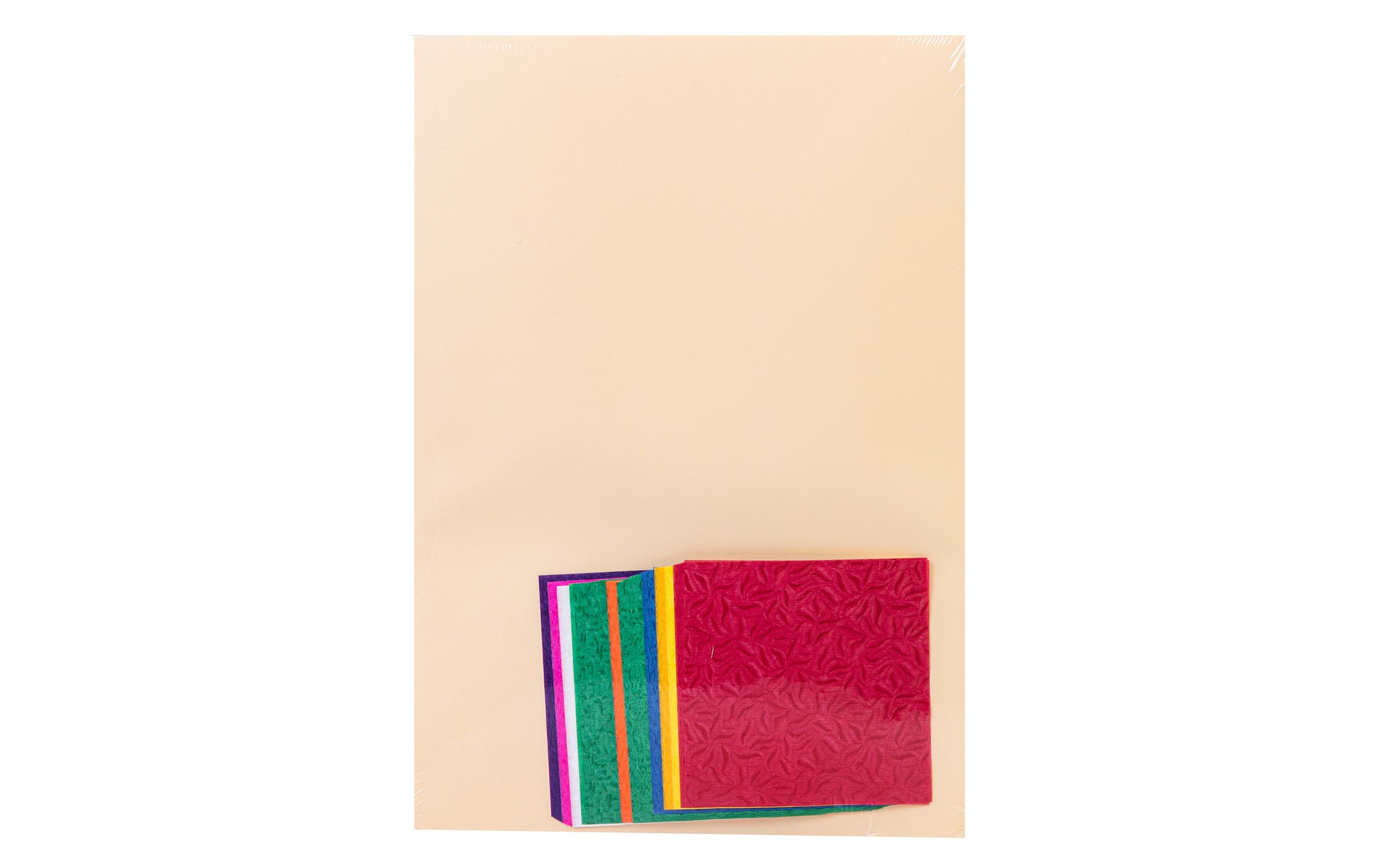 Bastelpapier Basteln ohne Ende Set mit 164 Blatt, MehrfarbigGrosspackung mit vielfältiger Papier-Auswahl