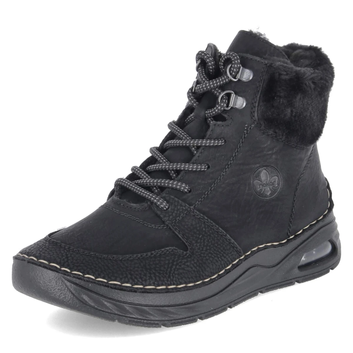 RiekerWinterstiefeletten - schwarz