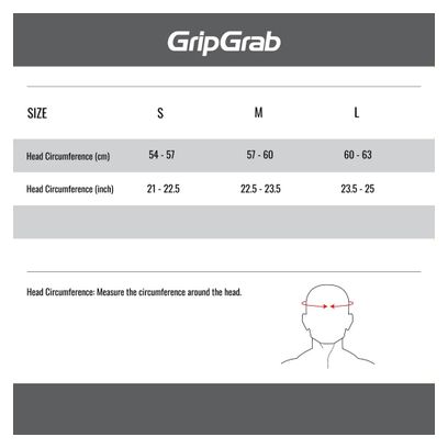 Bonnet GripGrab Merino Polyfibre Lightweight Noir