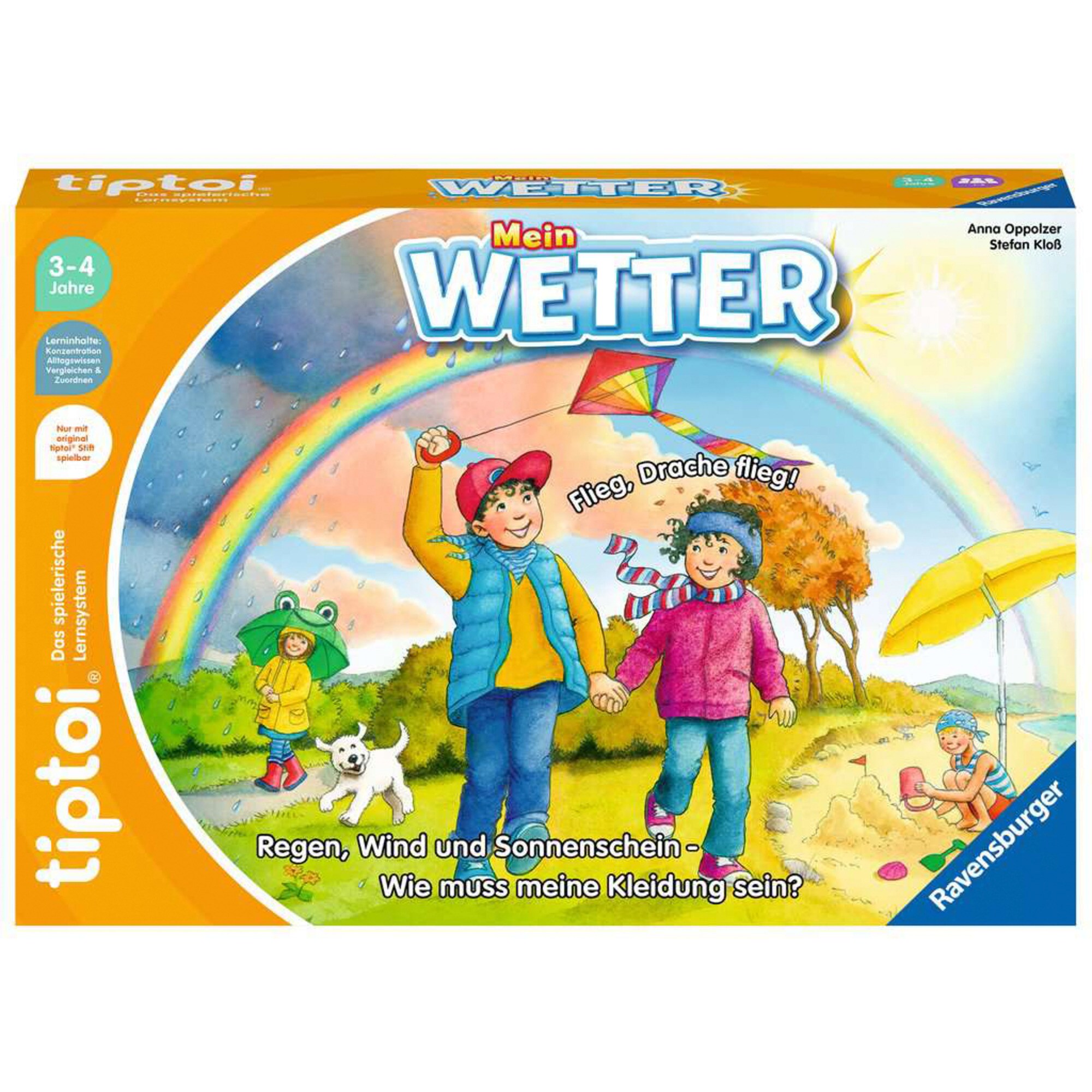 Ravensburger Brettspiel tiptoi Mein Wetter