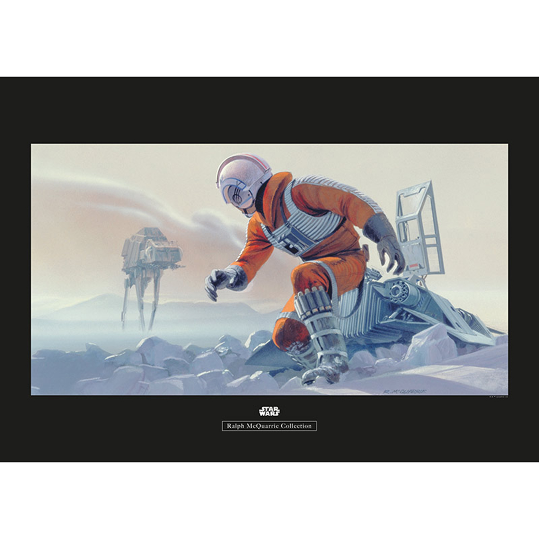 Wandbild STAR WARS CLASSIC RMQ HOTH - 70x50 cm