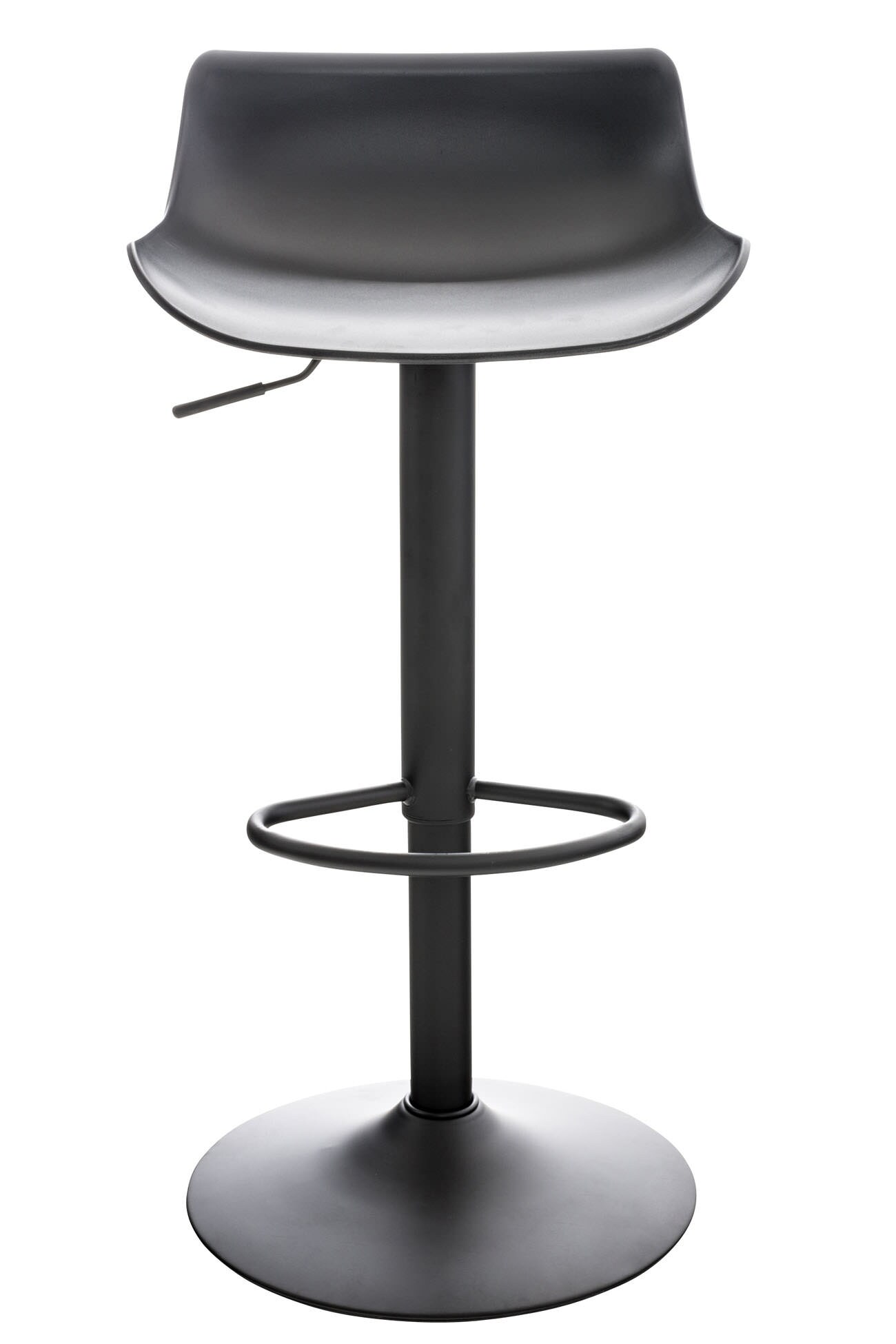 CLP Bartisch-Set Fernie I Runder Stehtisch Und 2x Barhocker Mit Kunststoff-Sitz