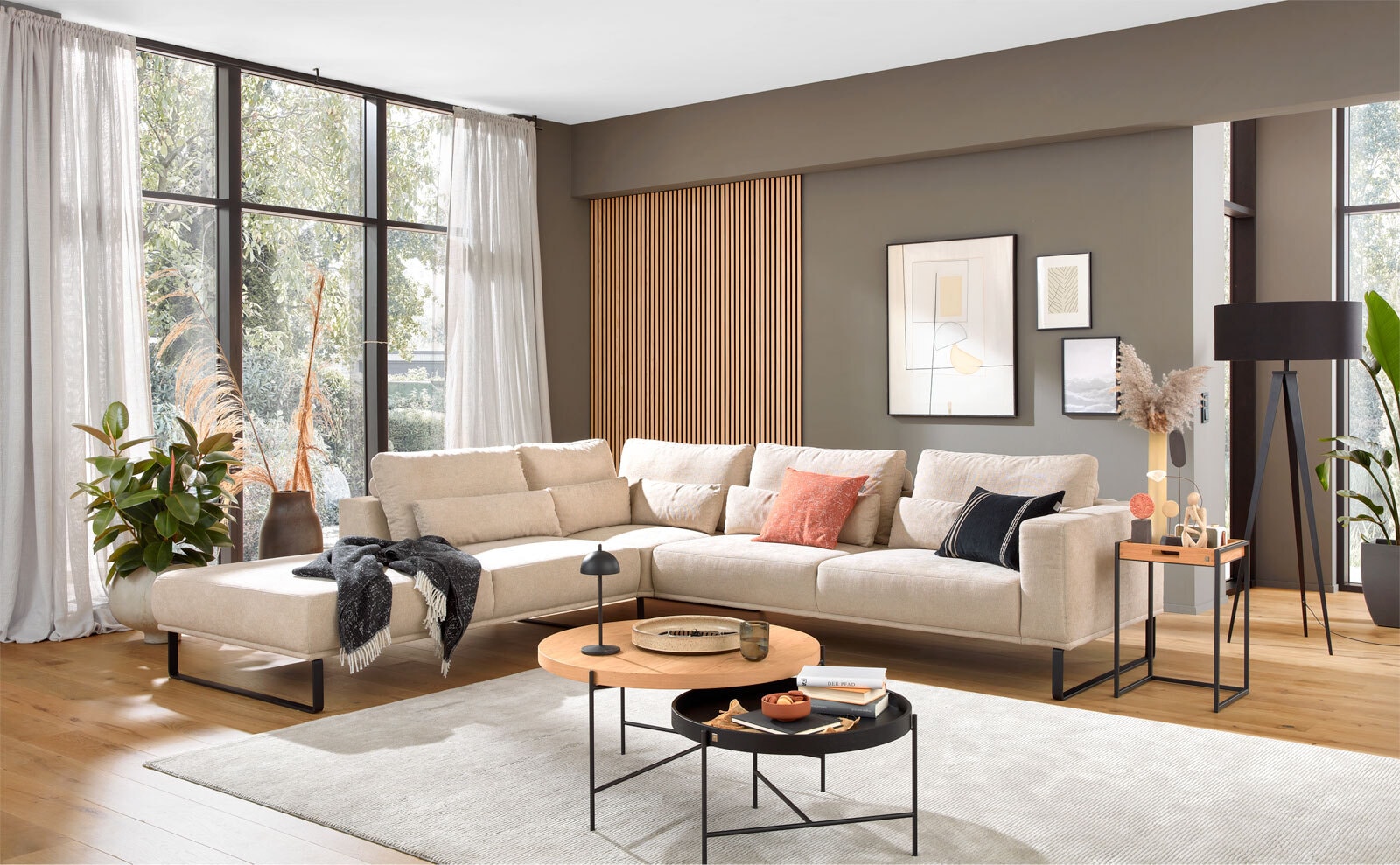 Musterring Ecksofa JustB! PM100 Yelda natur