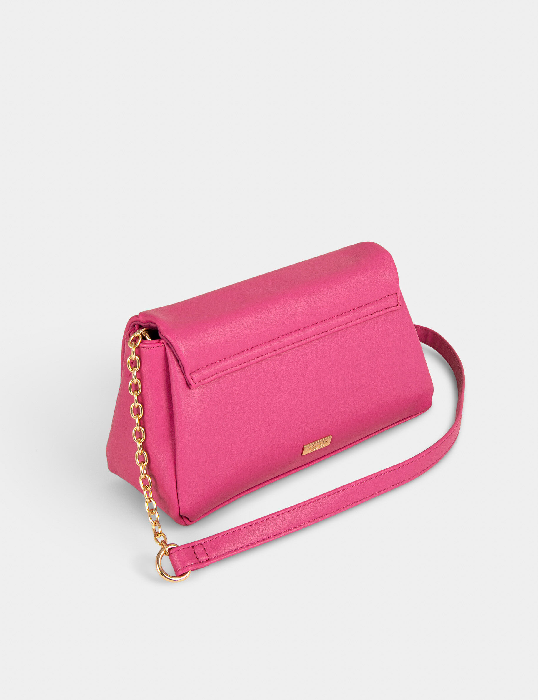 Sac à bandoulière avec chaînes rose femme - rose