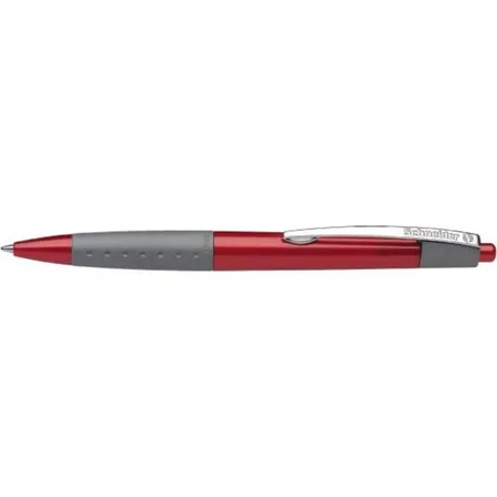 Schneider 135502 Druckkugelschreiber LOOX rot/rot, Mine 775