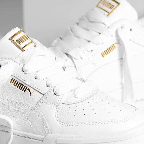 Baskets CA Pro Classic 380190 Puma White x Superlaced Gros Lacet Blanc