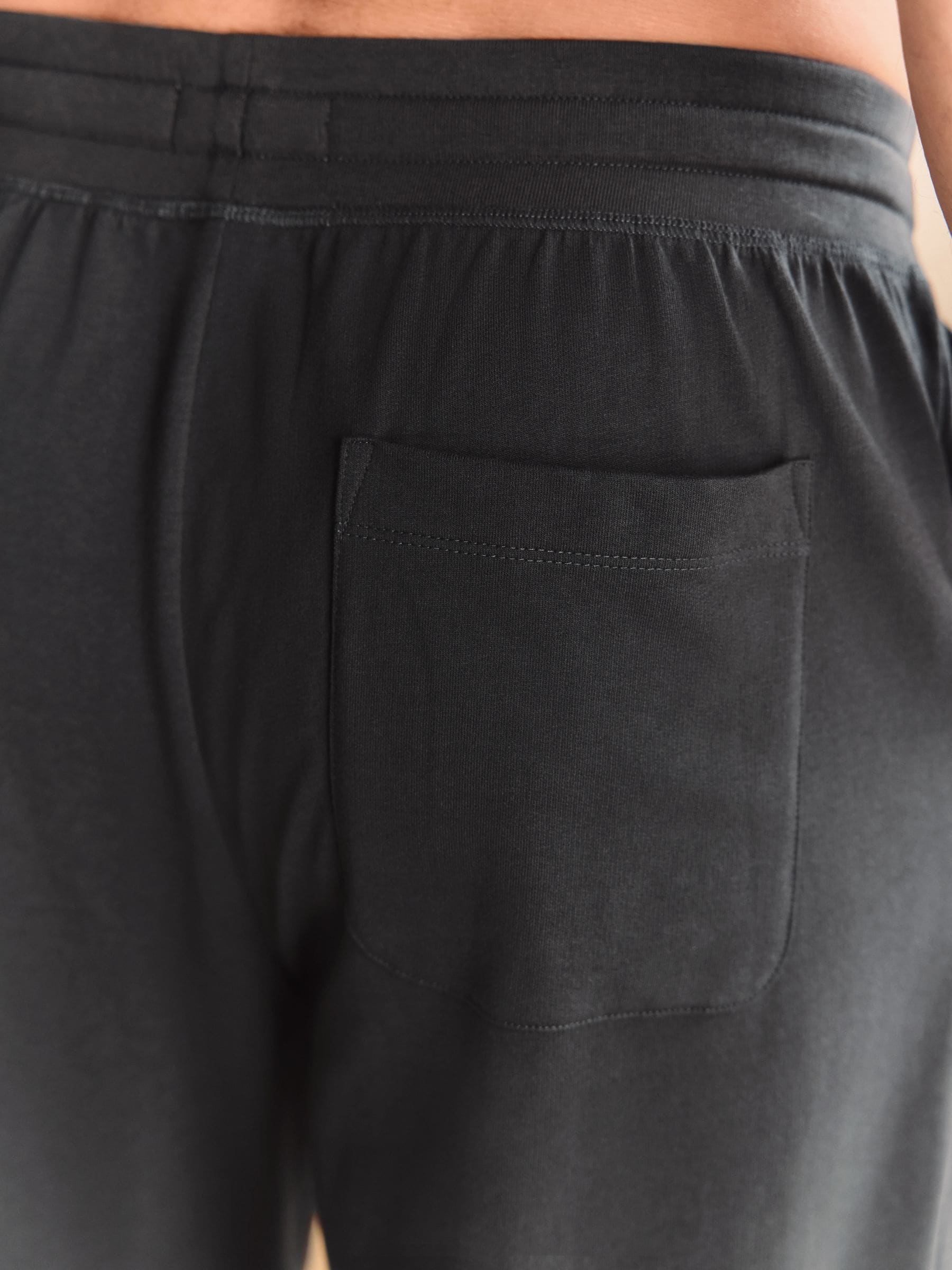 Leisteen grijs - Met boorden - Dunne joggingbroek