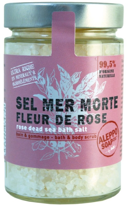 Aleppo Soap Co Dode Zeezout Roze Bloem 300gr