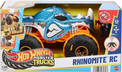 Hot Wheels Radiostyrt Bil Monster Trucks Rhinomite