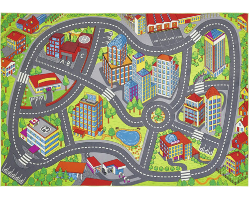 Speelstraat tapijt 140x200 cm