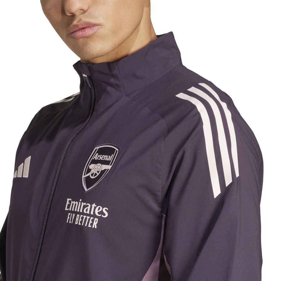 Arsenal Veste d'Entraînement Presentation Tiro 24 - Violet