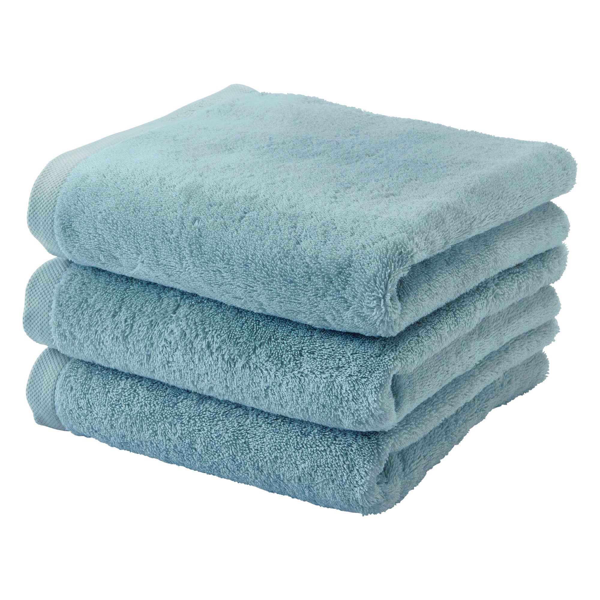 London Handdoek Aquatic | Blauw | Katoen