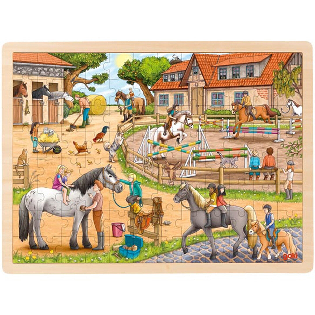 Goki puzzel manege - 96st