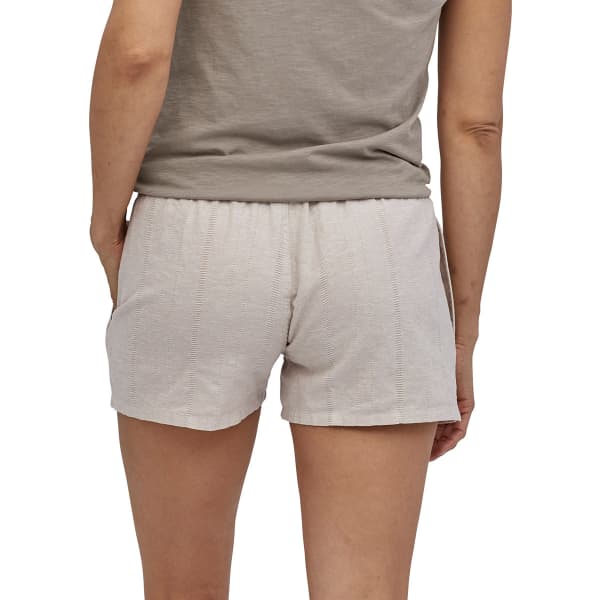 Short PATAGONIA W'S ISLAND HEMP BAGGIES SHORTS SWELL DOBBY FURRY TAUPE