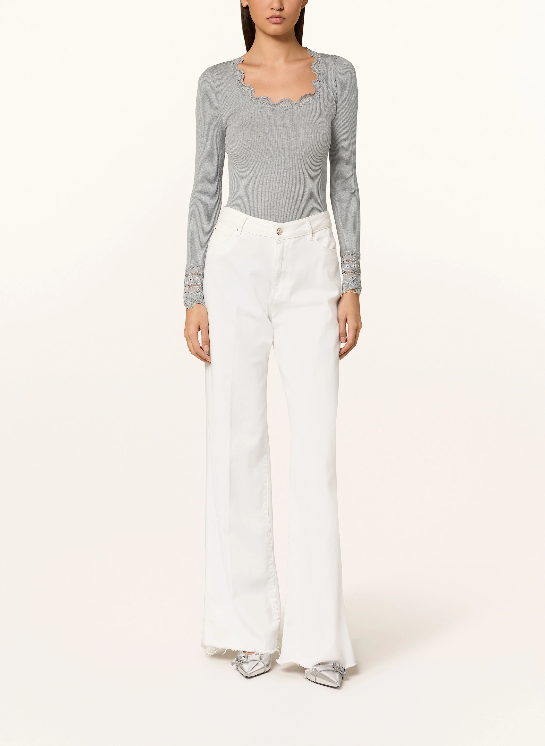 rosemunde Longsleeve aus Seide