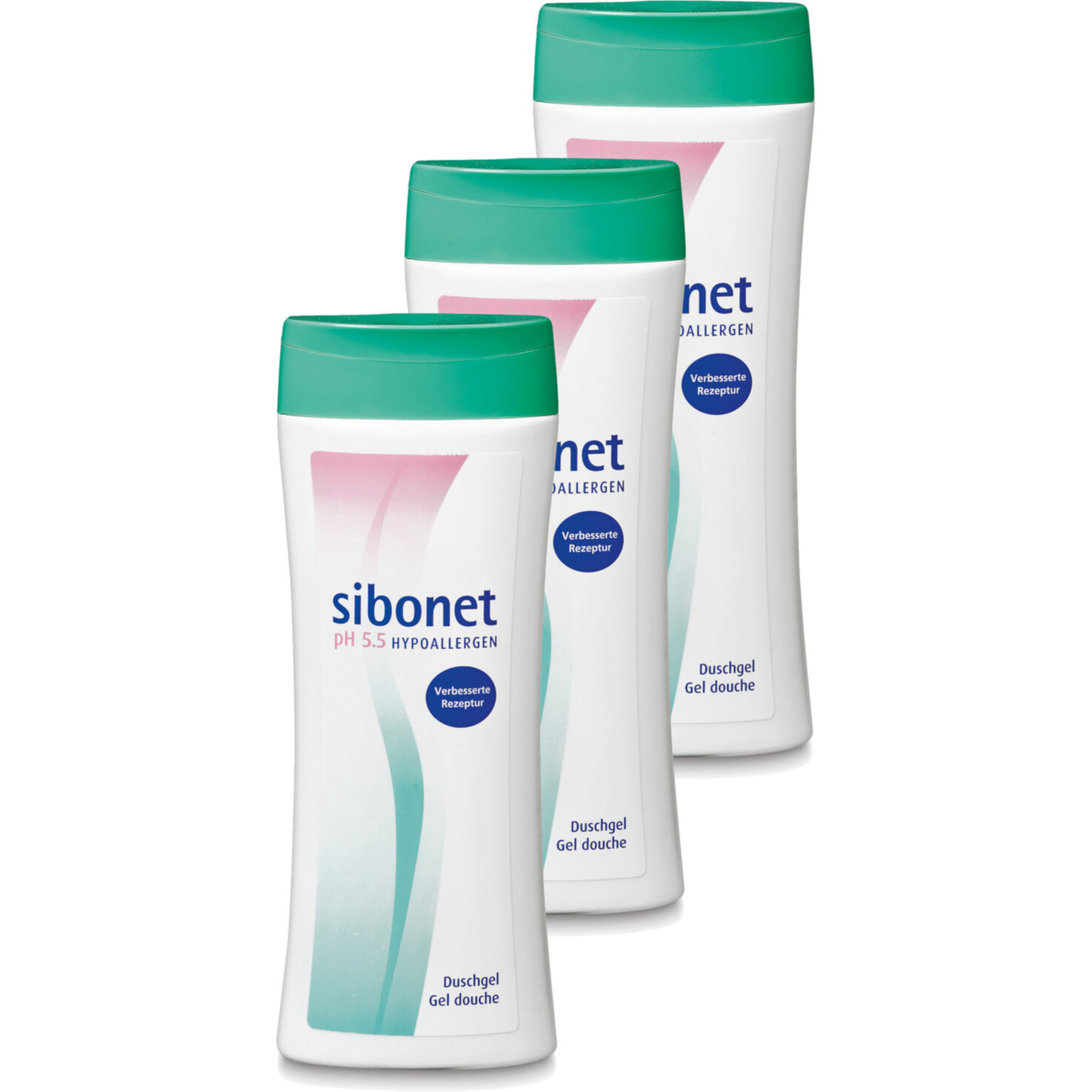 Sibonet pH 5.5 Hypoallergen Duschgel 3x 250ml
