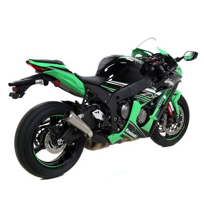 Silencieux Arrow Pro race Full titane - Gris