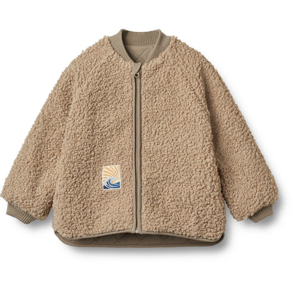 Køb Wheat Beige Stone Vendbar Termojakke Lake