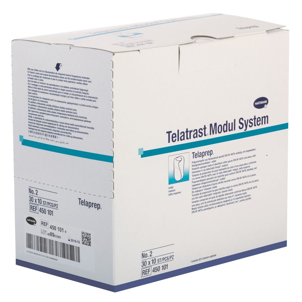 Telaprep® Tupfer unsteril Gr. 2 mittel