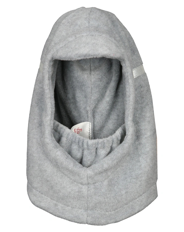 Fleece-Schalmütze COSY in hellgrau melange