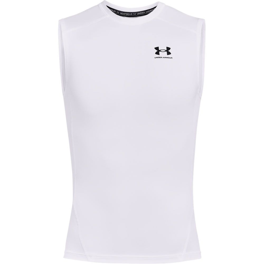 Under Armour HEATGEAR® - Débardeur Homme blanc