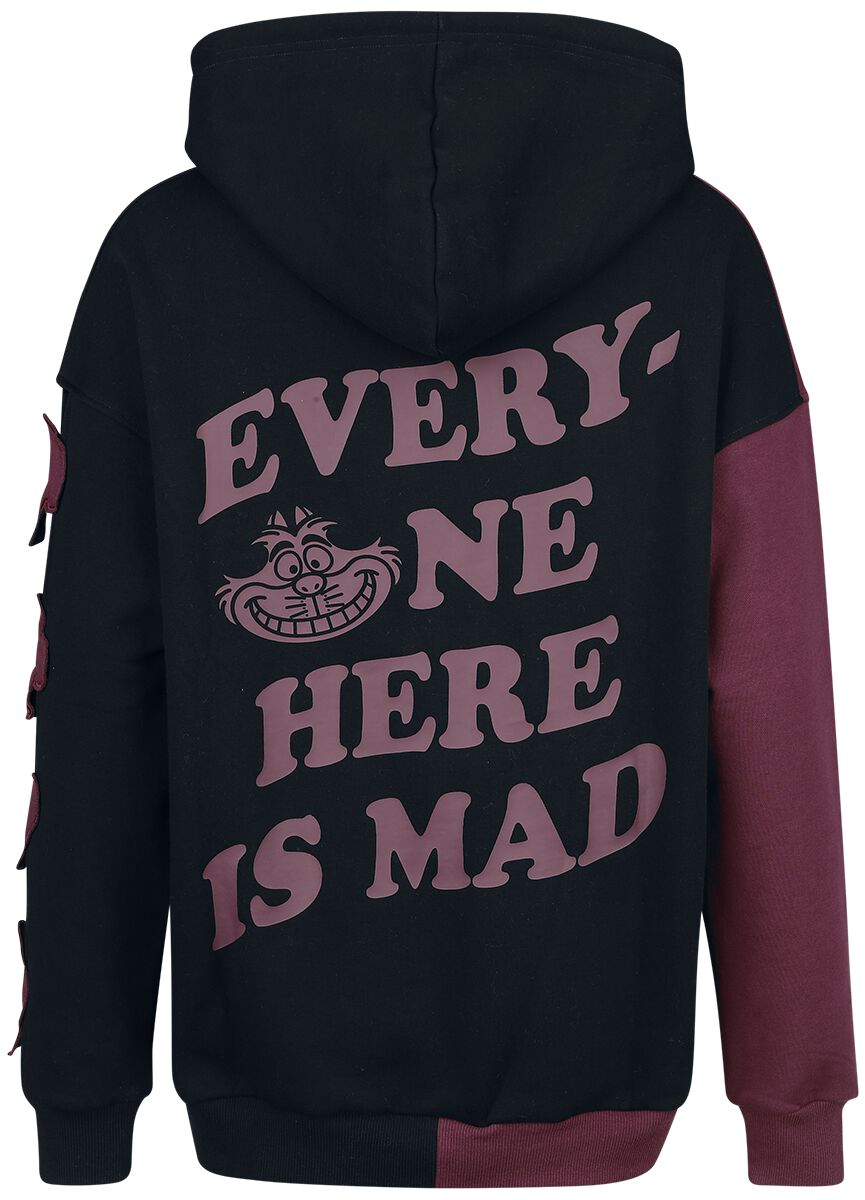 Everyone here is mad | Alice Au Pays Des Merveilles Sweat-shirt à capuche