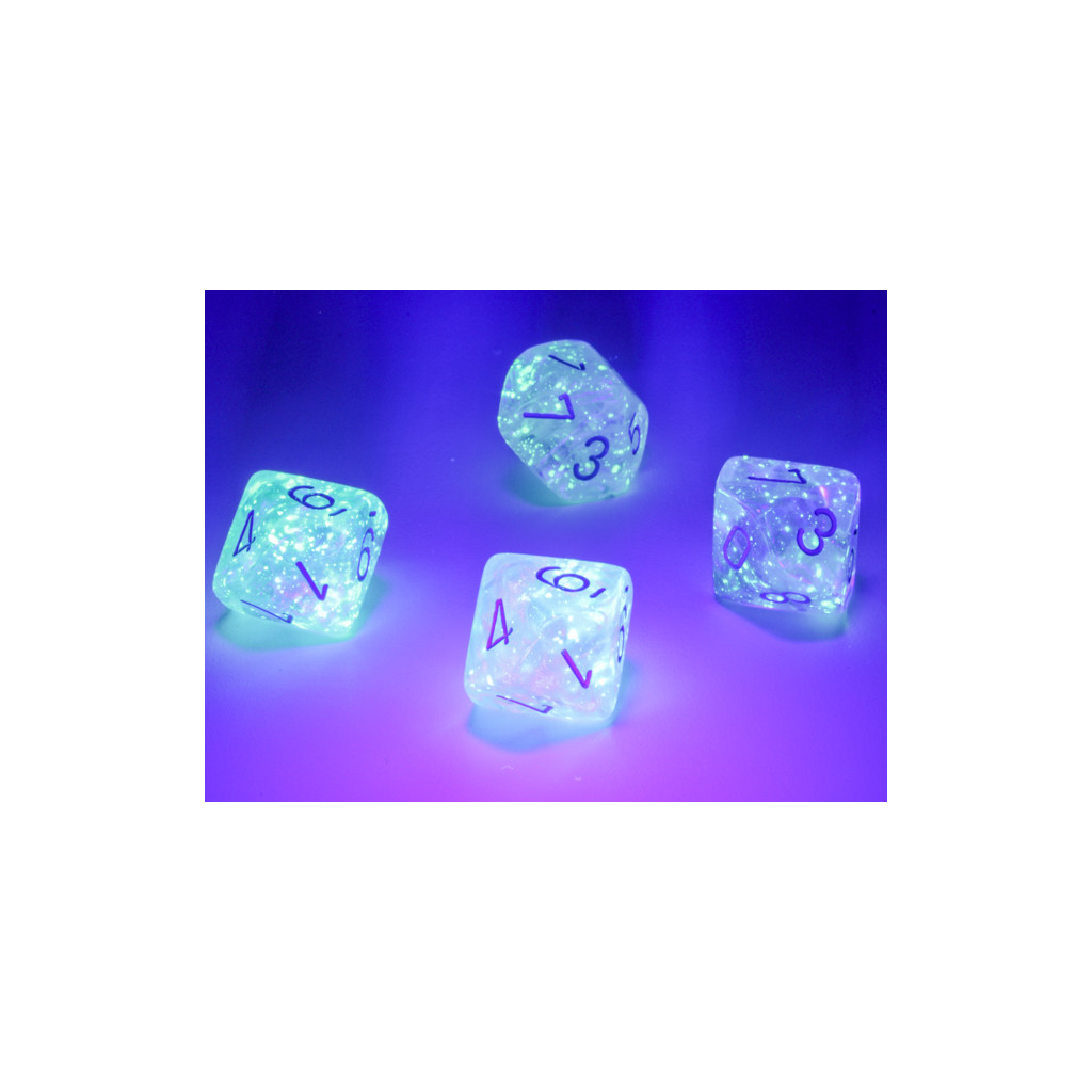 Set de 10 Dés 10 Faces Chessex : Borealis