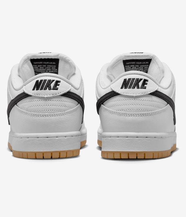 Nike SB Dunk Low Pro Iso Schuh (white black white)