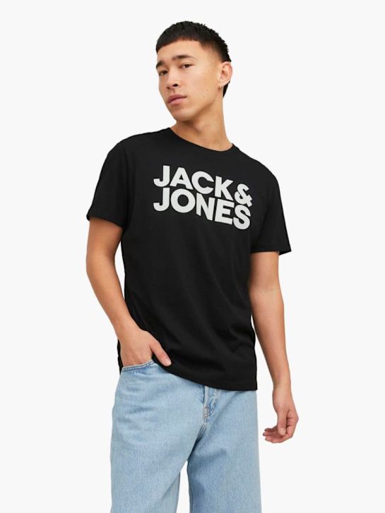 JACK & JONES T-Shirt Schwarz