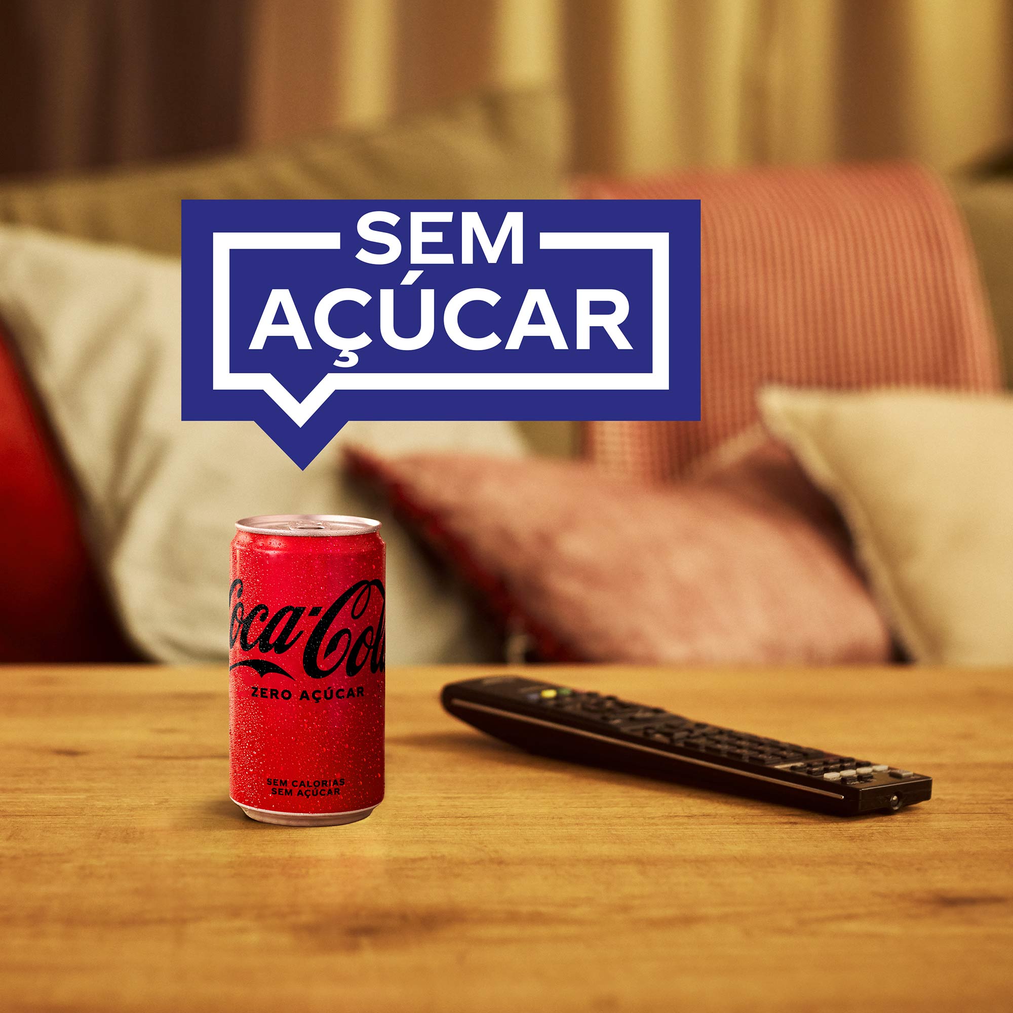 REFRIGERANTE COM GÁS COCA-COLA ZERO AÇÚCAR MINI LATA 12X0.15L