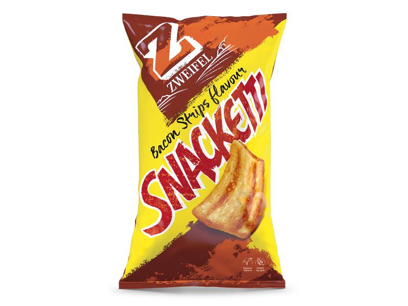 Zweifel Chips Snacketti Bacon flavour Strips 75 g Kartoffelchips-Strips