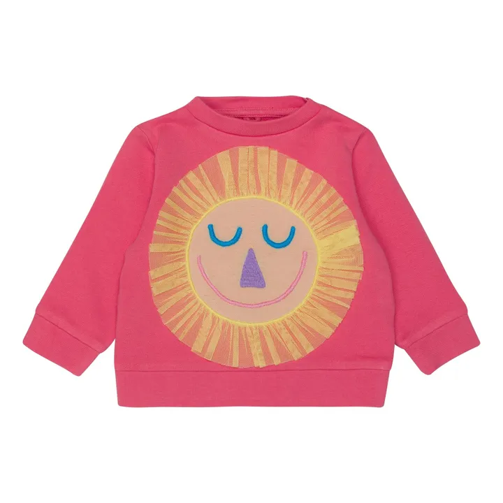 Stella McCartney Kids Sweat Soleil | Rose fuschia