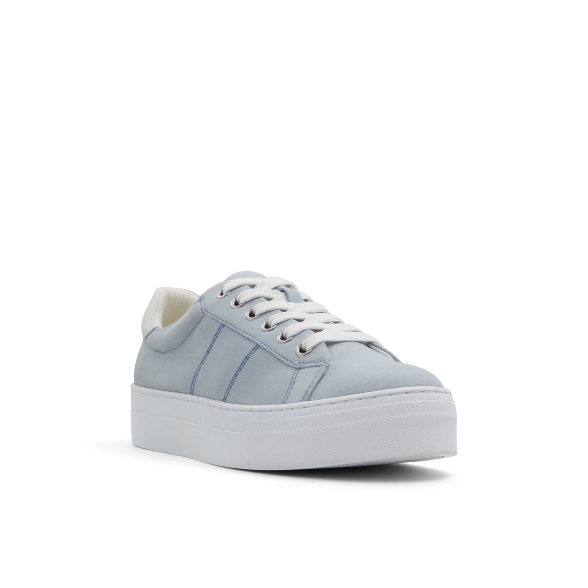 LUCA FERRI-Nerraweth-Baskets - Talon plat - Bleu Clair