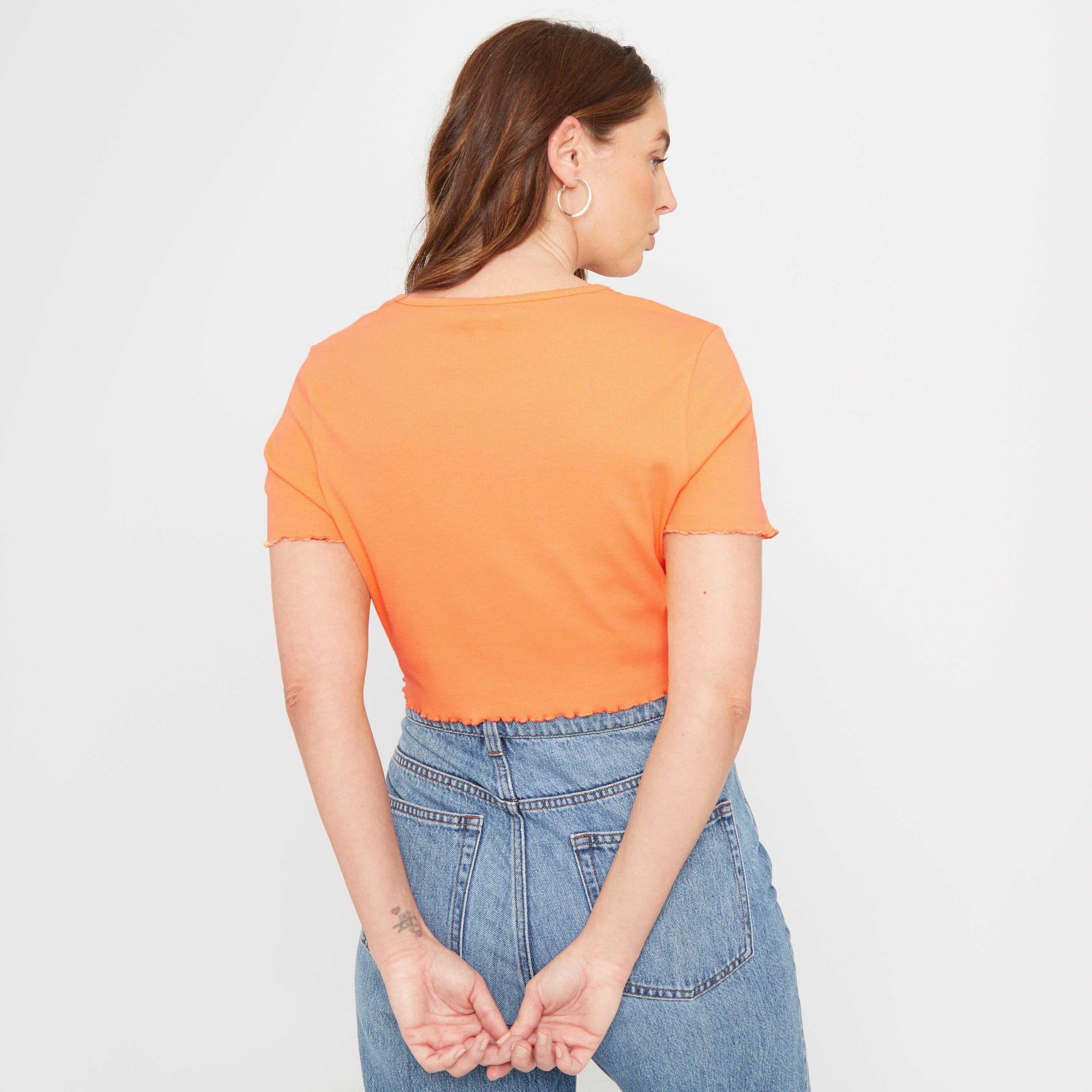 Be You Crop Rib Tee