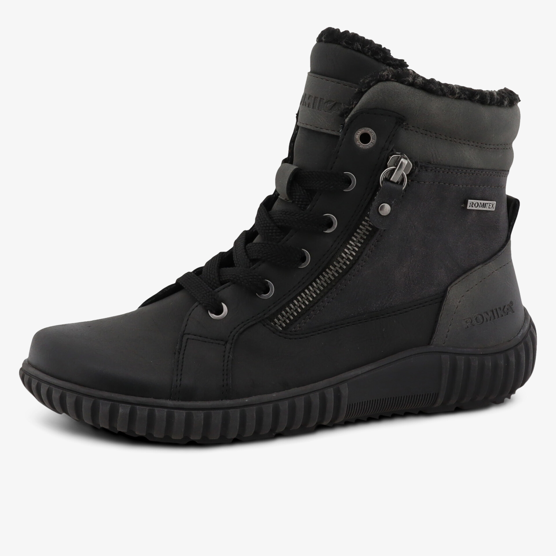 ROMIKA Damen Winter Boots schwarz