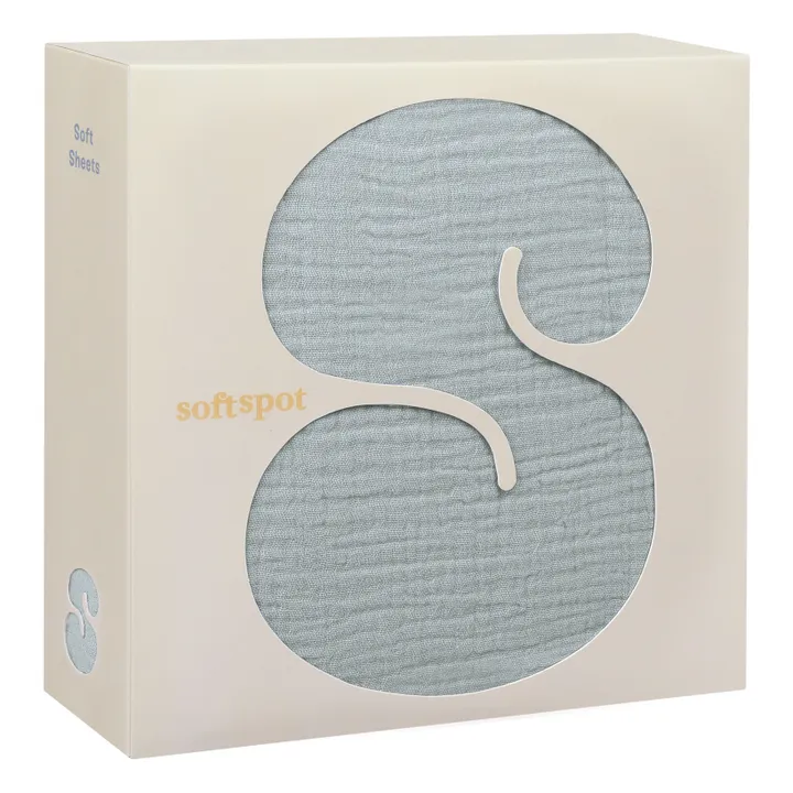 Soft Spot Drap-housse en coton bio 60x120 cm | Cloud